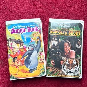 Disney Jungle Book VHS Duo